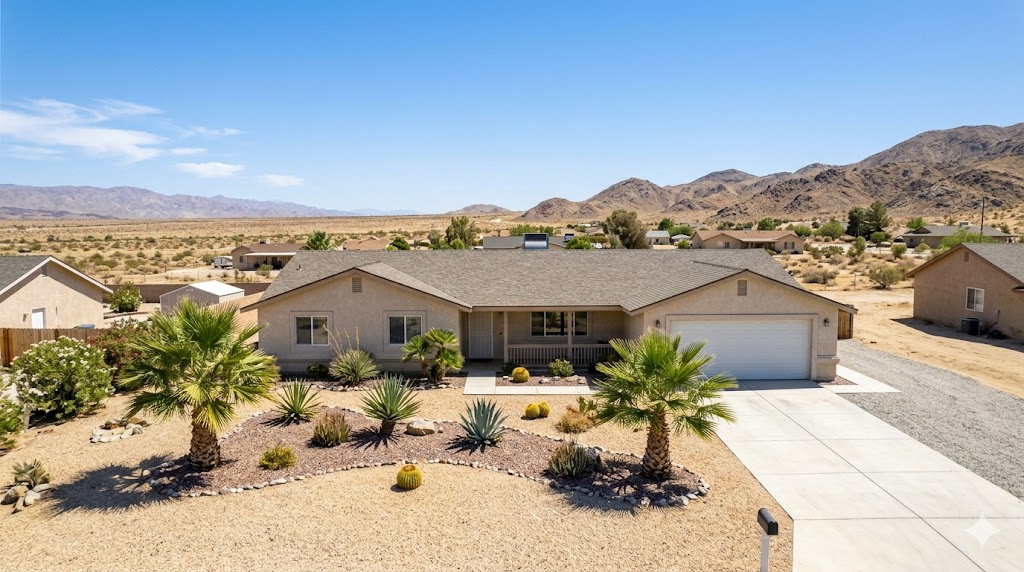 Single-family homes in Thousand Palms along the Coachella Valley corridor